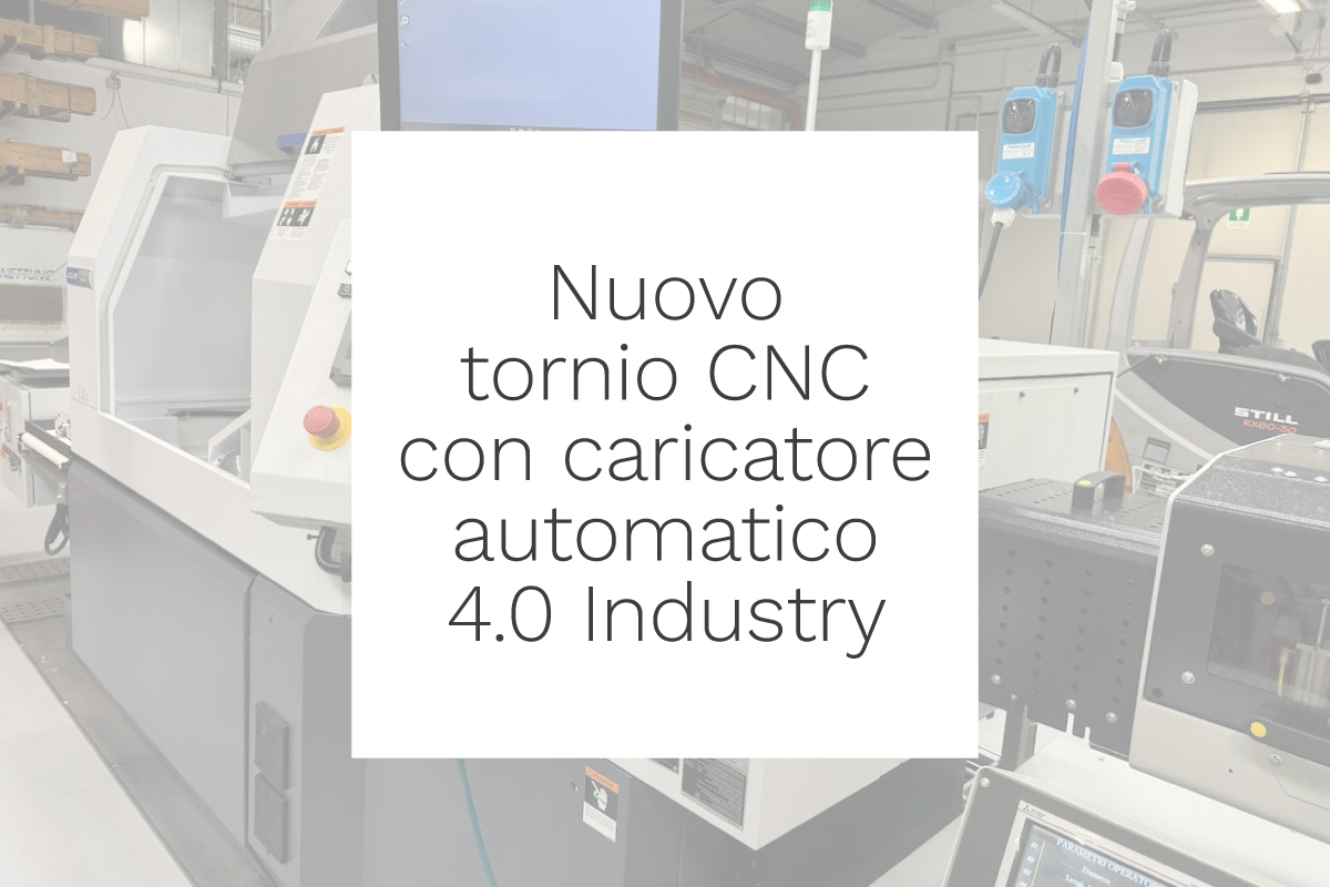 CNC lathe with automatic loader Industry 4.0 expands MABO machine park